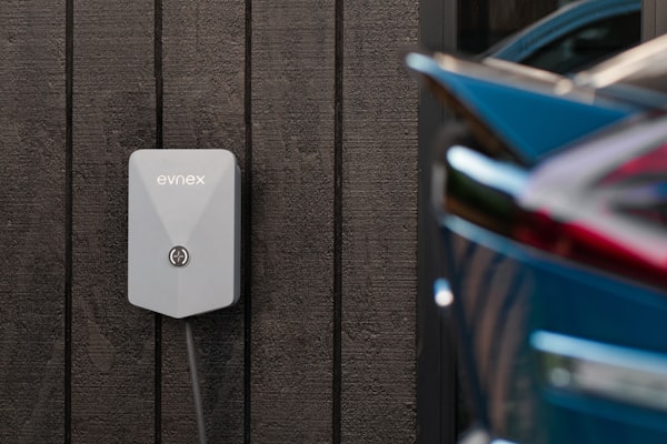 EV charging station installed at residential property